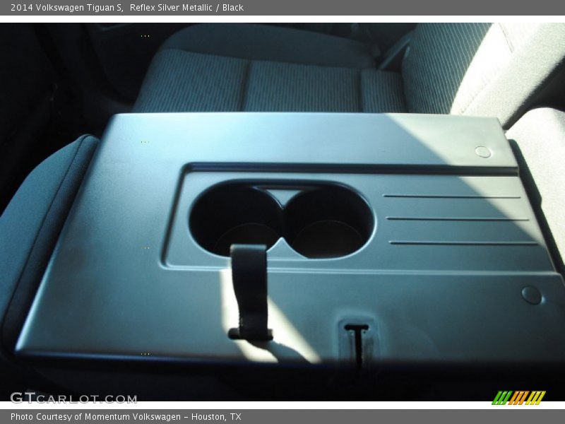 Reflex Silver Metallic / Black 2014 Volkswagen Tiguan S