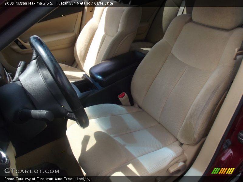 Tuscan Sun Metallic / Caffe Latte 2009 Nissan Maxima 3.5 S