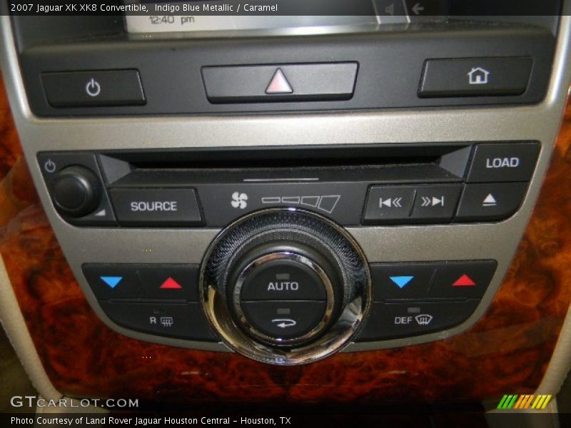 Indigo Blue Metallic / Caramel 2007 Jaguar XK XK8 Convertible