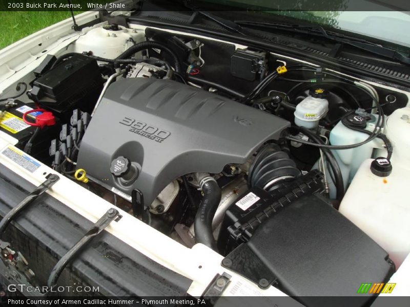 White / Shale 2003 Buick Park Avenue