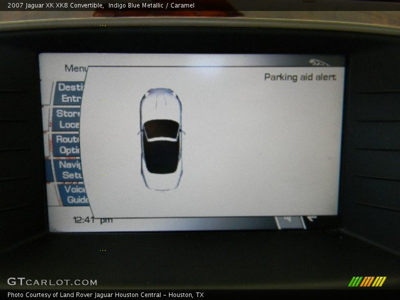 Indigo Blue Metallic / Caramel 2007 Jaguar XK XK8 Convertible