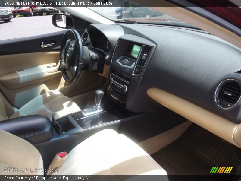 Tuscan Sun Metallic / Caffe Latte 2009 Nissan Maxima 3.5 S