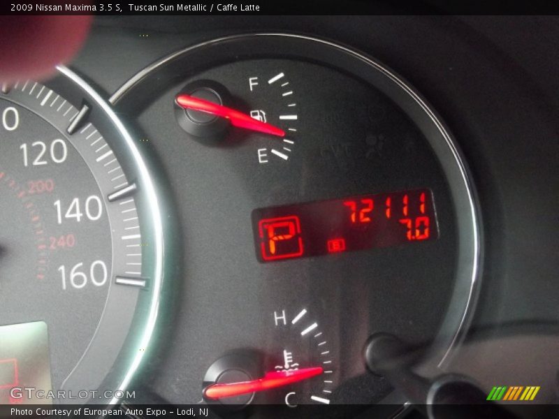 Tuscan Sun Metallic / Caffe Latte 2009 Nissan Maxima 3.5 S