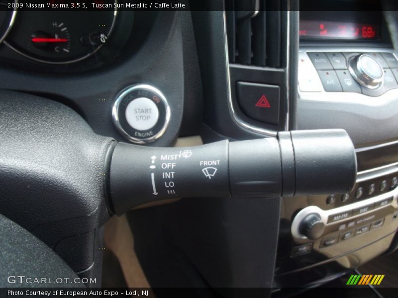Tuscan Sun Metallic / Caffe Latte 2009 Nissan Maxima 3.5 S