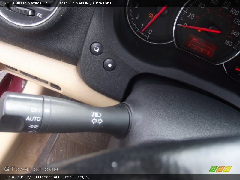 Tuscan Sun Metallic / Caffe Latte 2009 Nissan Maxima 3.5 S