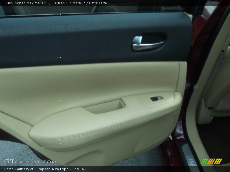 Tuscan Sun Metallic / Caffe Latte 2009 Nissan Maxima 3.5 S