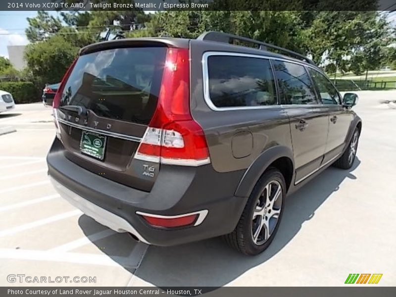 Twilight Bronze Metallic / Espresso Brown 2014 Volvo XC70 T6 AWD