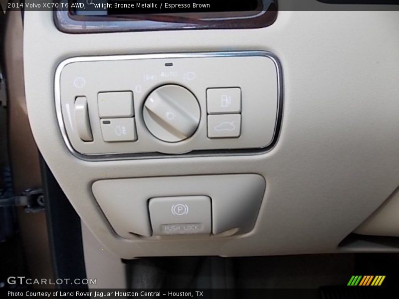 Controls of 2014 XC70 T6 AWD