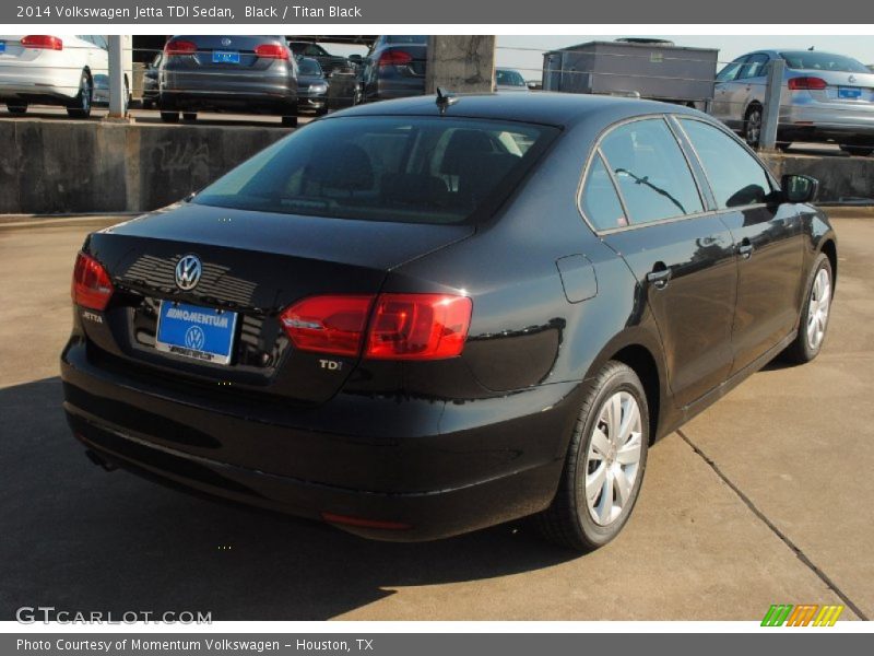 Black / Titan Black 2014 Volkswagen Jetta TDI Sedan