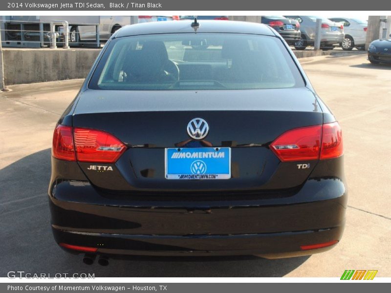 Black / Titan Black 2014 Volkswagen Jetta TDI Sedan