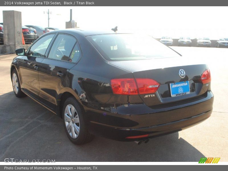 Black / Titan Black 2014 Volkswagen Jetta TDI Sedan