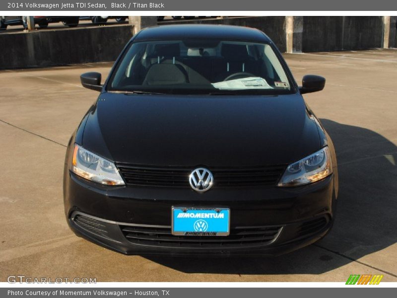 Black / Titan Black 2014 Volkswagen Jetta TDI Sedan