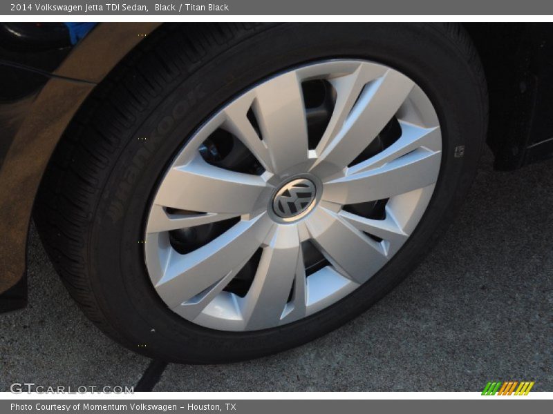 Black / Titan Black 2014 Volkswagen Jetta TDI Sedan