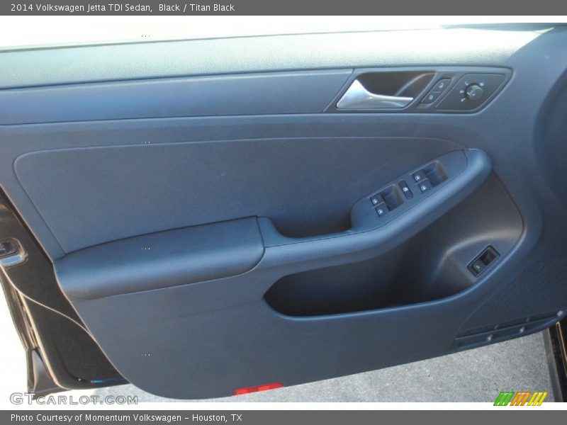Black / Titan Black 2014 Volkswagen Jetta TDI Sedan