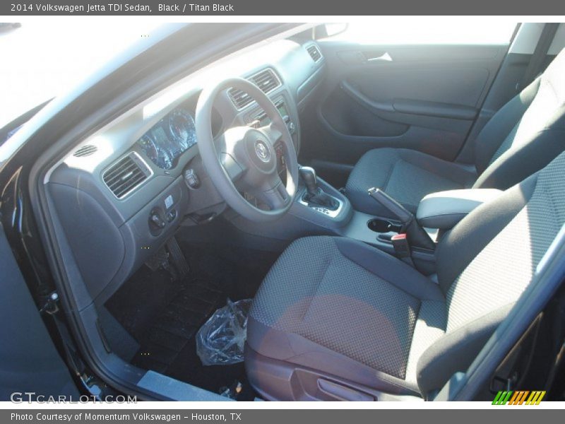 Black / Titan Black 2014 Volkswagen Jetta TDI Sedan