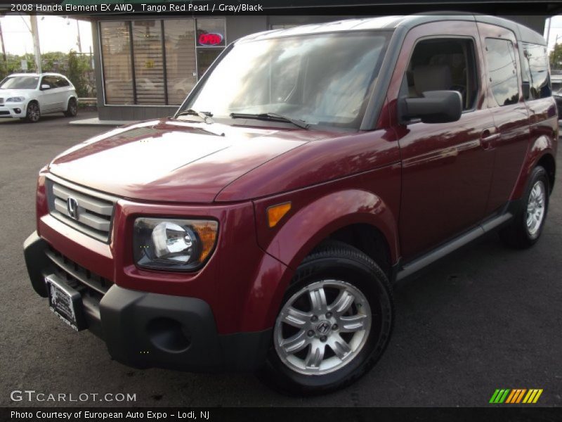 Tango Red Pearl / Gray/Black 2008 Honda Element EX AWD