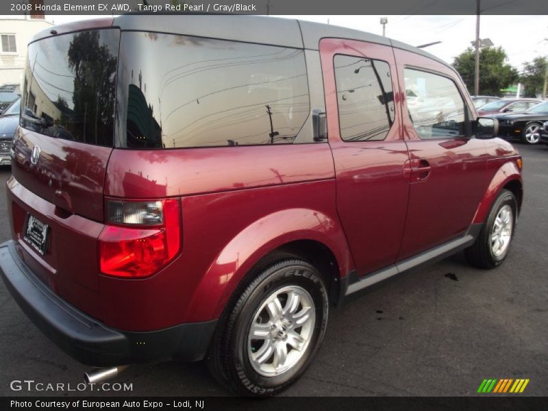 Tango Red Pearl / Gray/Black 2008 Honda Element EX AWD