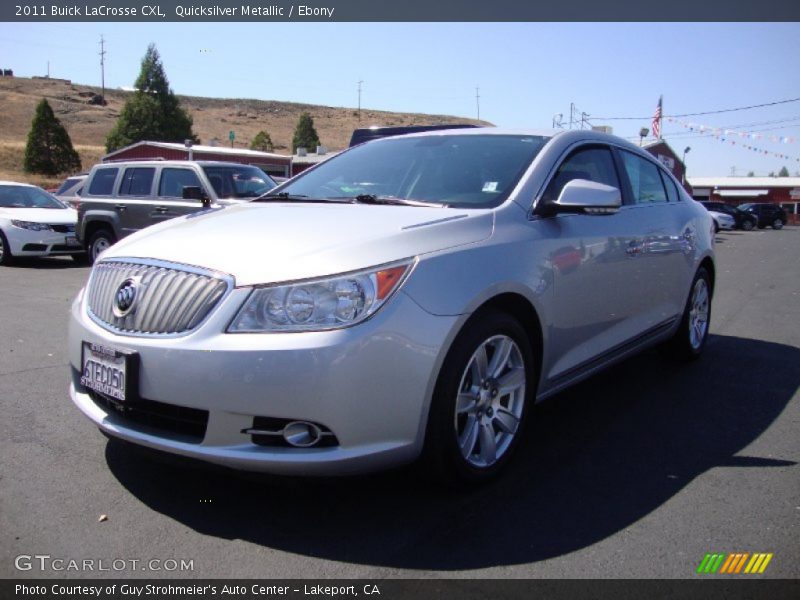 Quicksilver Metallic / Ebony 2011 Buick LaCrosse CXL