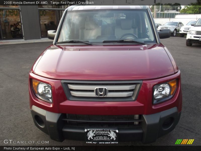 Tango Red Pearl / Gray/Black 2008 Honda Element EX AWD