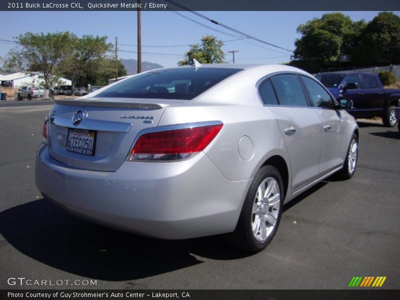 Quicksilver Metallic / Ebony 2011 Buick LaCrosse CXL
