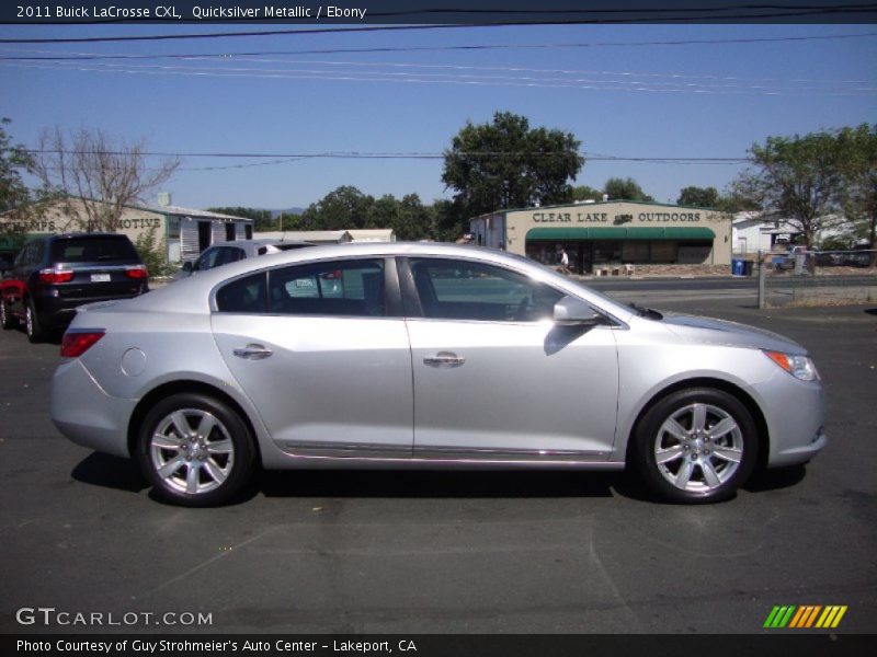Quicksilver Metallic / Ebony 2011 Buick LaCrosse CXL