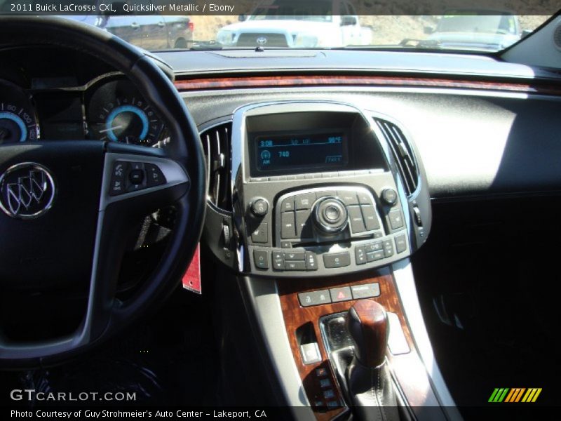 Quicksilver Metallic / Ebony 2011 Buick LaCrosse CXL