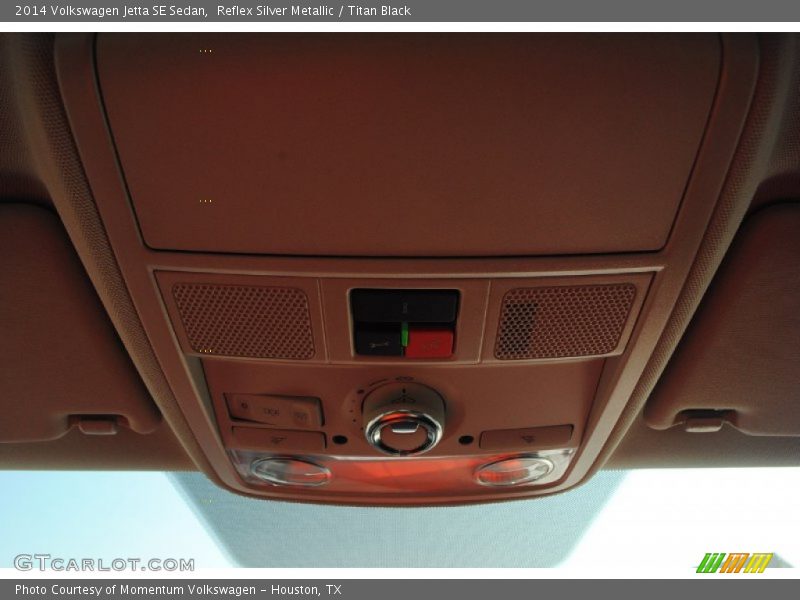 Reflex Silver Metallic / Titan Black 2014 Volkswagen Jetta SE Sedan
