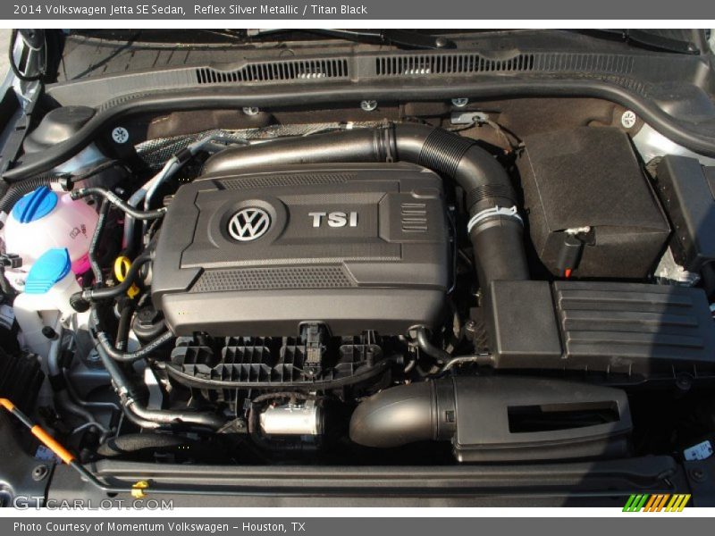 Reflex Silver Metallic / Titan Black 2014 Volkswagen Jetta SE Sedan