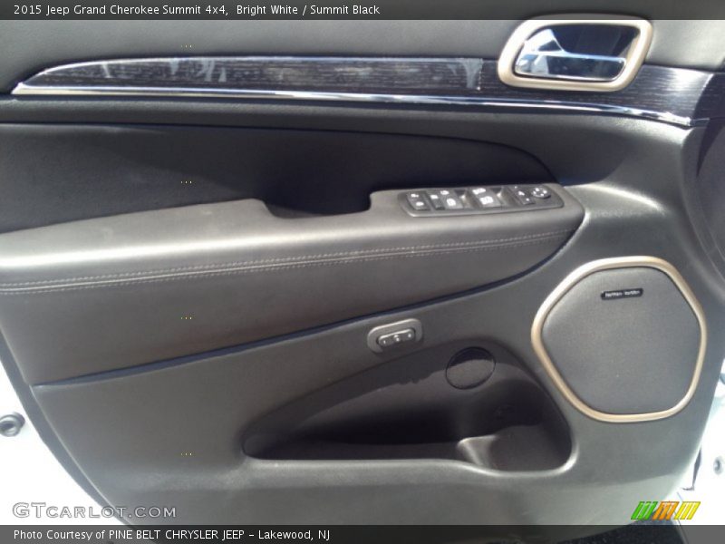 Door Panel of 2015 Grand Cherokee Summit 4x4
