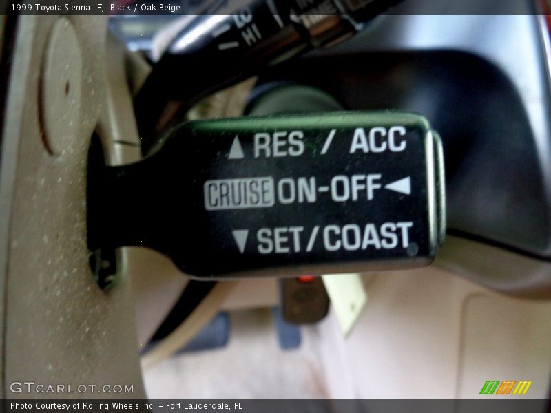 Black / Oak Beige 1999 Toyota Sienna LE
