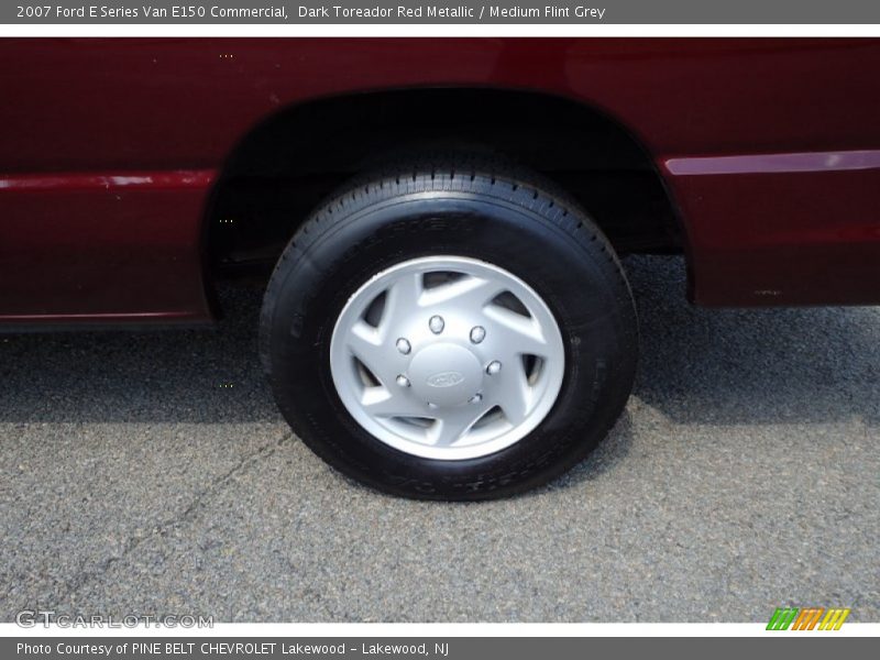 Dark Toreador Red Metallic / Medium Flint Grey 2007 Ford E Series Van E150 Commercial