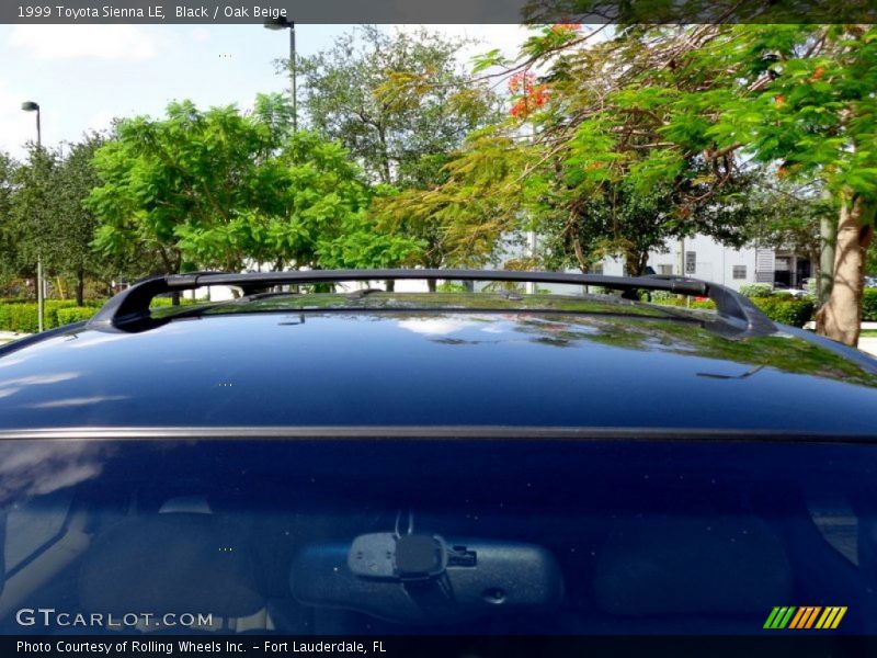Black / Oak Beige 1999 Toyota Sienna LE