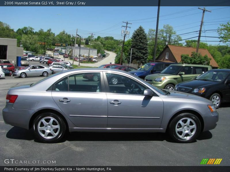 Steel Gray / Gray 2006 Hyundai Sonata GLS V6