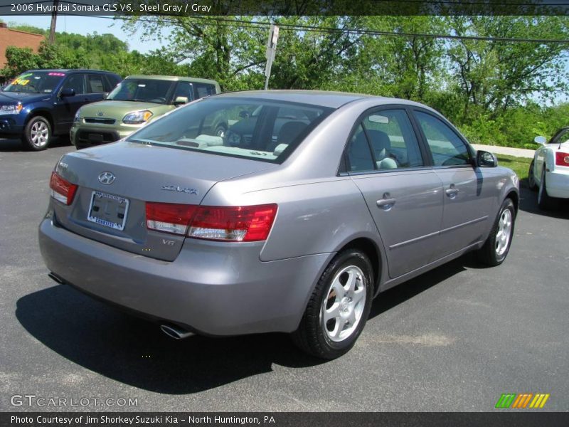 Steel Gray / Gray 2006 Hyundai Sonata GLS V6