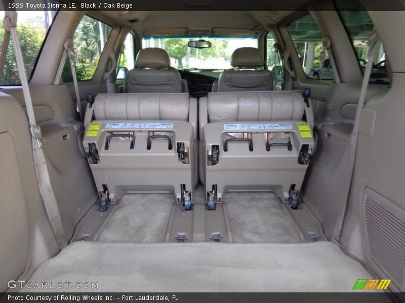 Black / Oak Beige 1999 Toyota Sienna LE