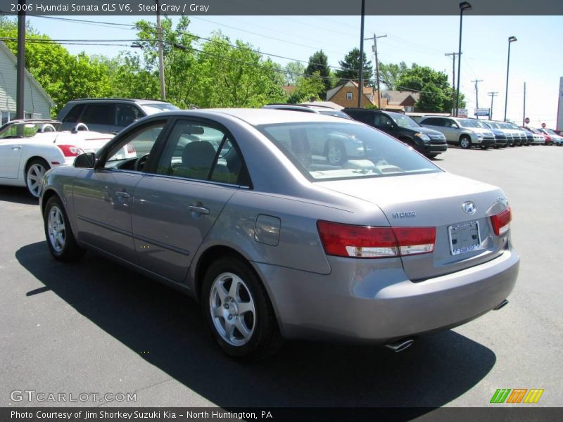 Steel Gray / Gray 2006 Hyundai Sonata GLS V6