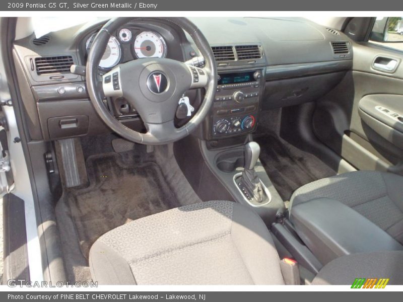 Silver Green Metallic / Ebony 2009 Pontiac G5 GT