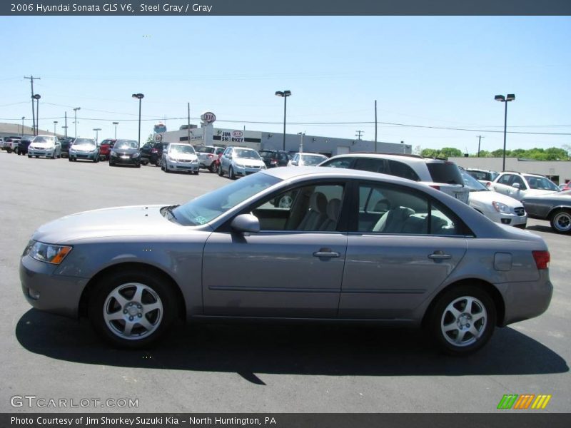 Steel Gray / Gray 2006 Hyundai Sonata GLS V6