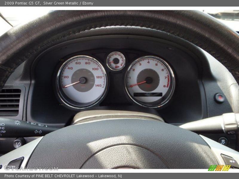 Silver Green Metallic / Ebony 2009 Pontiac G5 GT