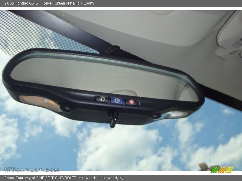Silver Green Metallic / Ebony 2009 Pontiac G5 GT