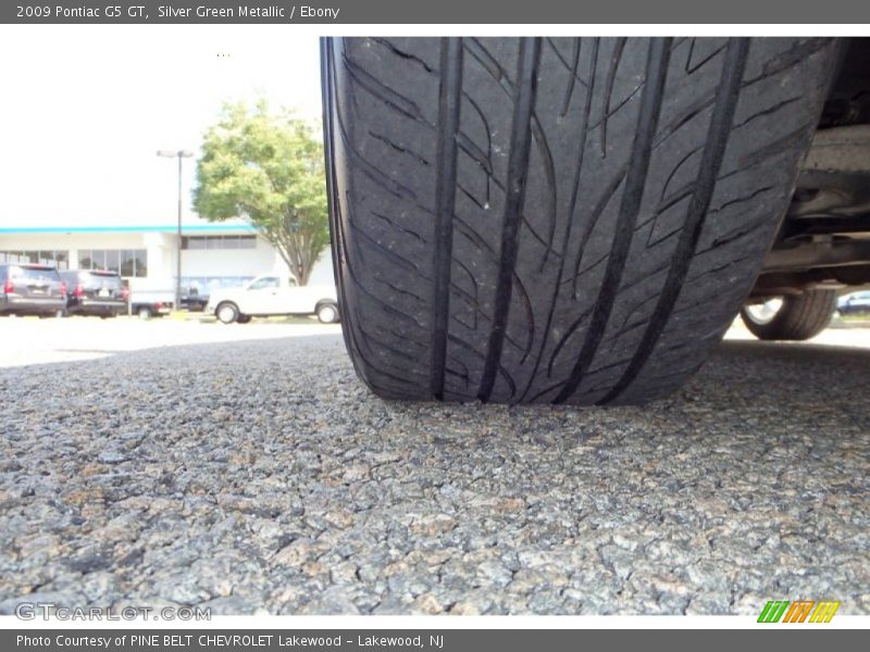 Silver Green Metallic / Ebony 2009 Pontiac G5 GT
