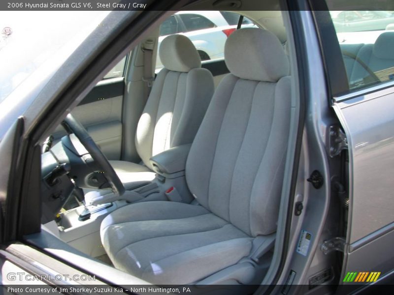 Steel Gray / Gray 2006 Hyundai Sonata GLS V6