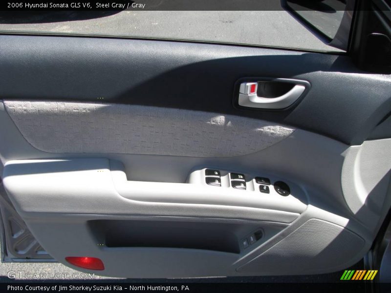 Steel Gray / Gray 2006 Hyundai Sonata GLS V6