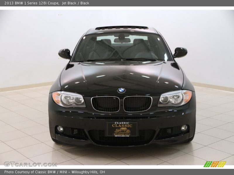 Jet Black / Black 2013 BMW 1 Series 128i Coupe