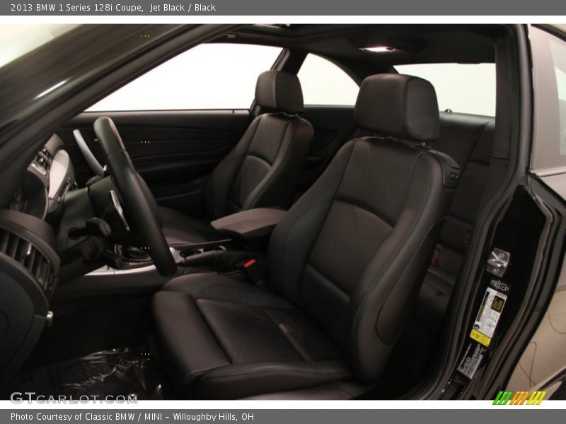Jet Black / Black 2013 BMW 1 Series 128i Coupe