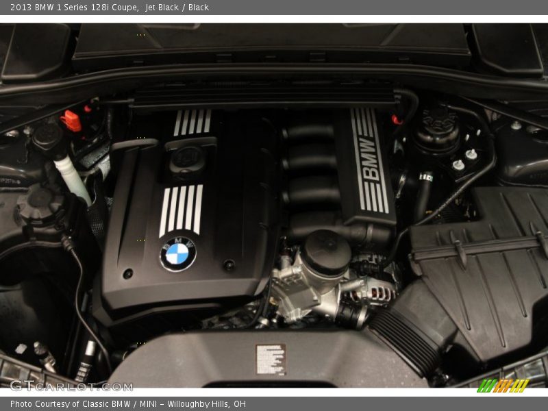 Jet Black / Black 2013 BMW 1 Series 128i Coupe