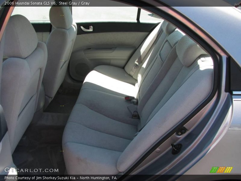 Steel Gray / Gray 2006 Hyundai Sonata GLS V6