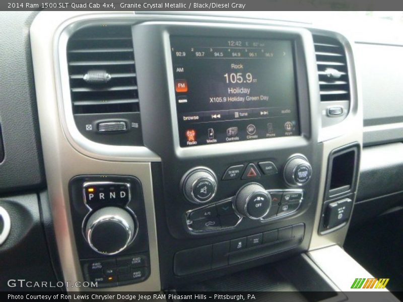 Granite Crystal Metallic / Black/Diesel Gray 2014 Ram 1500 SLT Quad Cab 4x4