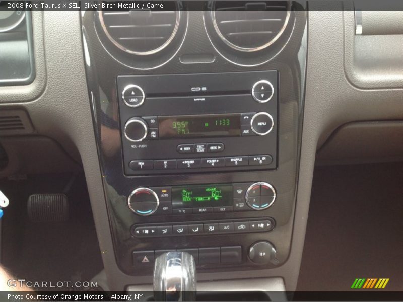 Silver Birch Metallic / Camel 2008 Ford Taurus X SEL