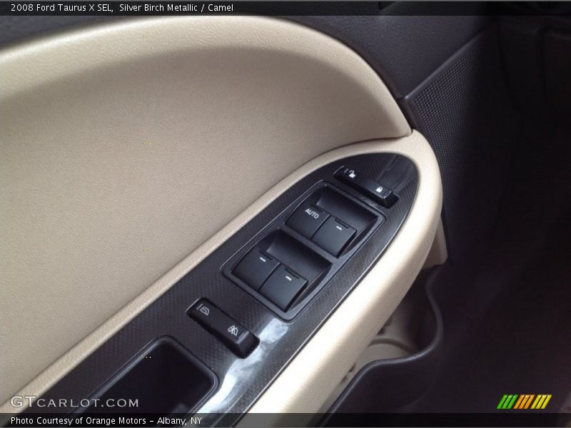 Silver Birch Metallic / Camel 2008 Ford Taurus X SEL